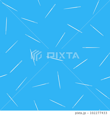 Blue sewing needle vector seamless pattern Blue sewing needle vector seamless pattern 102277433