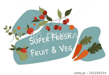 Super fresh fruit and vegetables, carrot berries Super fresh fruit and vegetables, carrot berries 102280254