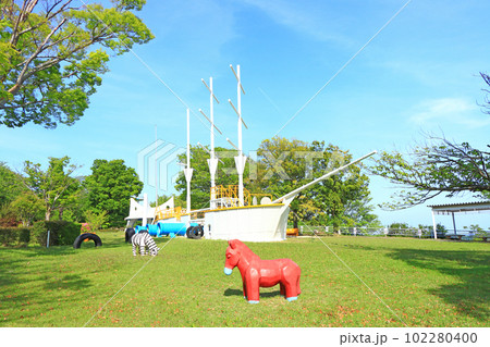 西尾市、愛知こどもの国の風景 102280400