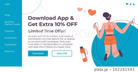 Exercising application, download with off price 102281593