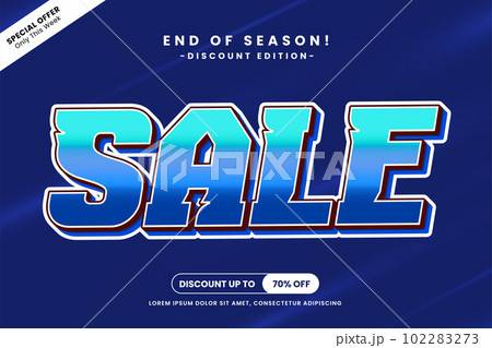 Vector Flash Sale big promo text effect Vector Flash Sale big promo text effect 102283273
