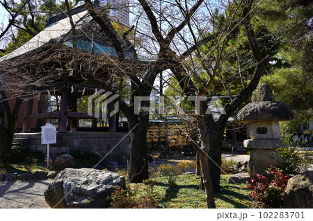 葛飾八幡宮　鐘楼　千葉県市川市八幡 102283701