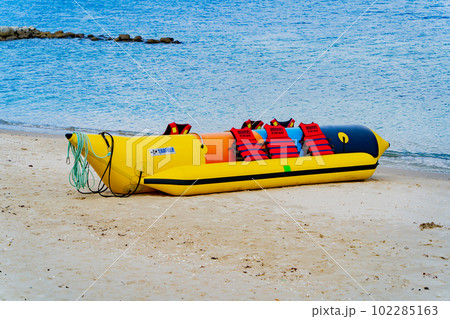 Water banana summer attraction. Water banana summer attraction. 102285163