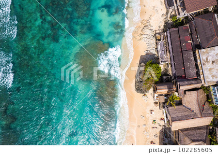 Aerial view of Bingin beach in Bali, Indonesia Aerial view of Bingin beach in Bali, Indonesia 102285605