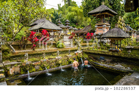 Pura Gunung Kawi Sebatu Gianyar temple in Ubud, Bali, Indonesia 102286537