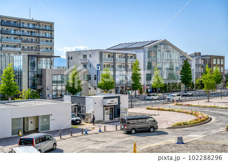 神奈川の海老名市の都市風景 海老名駅 神奈川の海老名市の都市風景 海老名駅 102288296