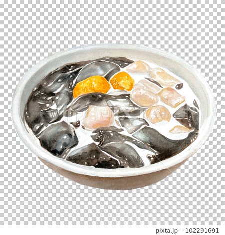 仙草ゼリー入り台湾あんみつ 仙草ゼリー入り台湾あんみつ 102291691