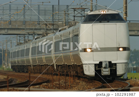 北陸本線　加賀笠間ー美川　JR西日本　683系　S23+S25+S06編成（金沢）　しらさぎ 102291987