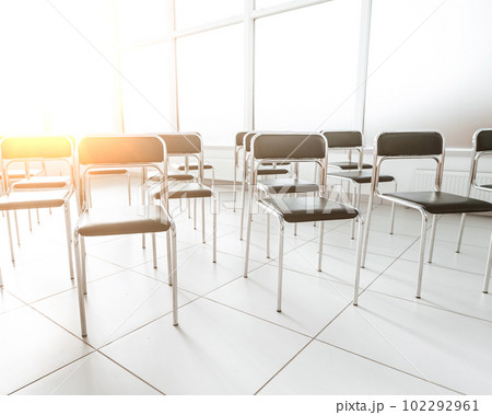 close up. empty spacious conference room. photo with space for text close up. empty spacious conference room. photo with space for text 102292961