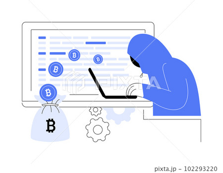 Hidden mining abstract concept vector illustration. Hidden mining abstract concept vector illustration. 102293220