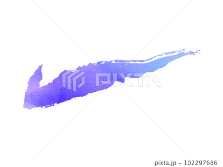 手描き風の線 単品 手描き風の線 単品 102297686