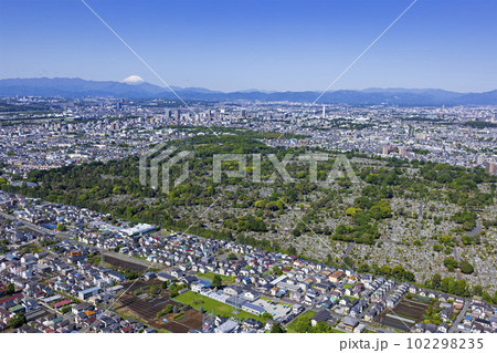 都市風景・新宿歌舞伎町・2023撮影・空撮 102298235