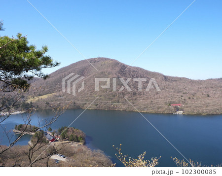 赤城山登山ルートの景色 赤城山登山ルートの景色 102300085