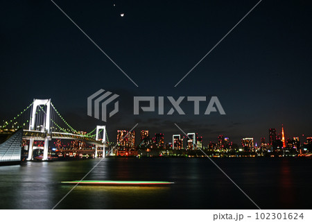 東京湾夜景 東京湾夜景 102301624