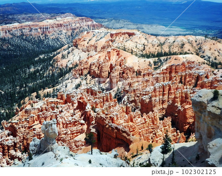 Landscape of Bryce Canyon National Park, Utah, USA, Landscape of Bryce Canyon National Park, Utah, USA, 102302125