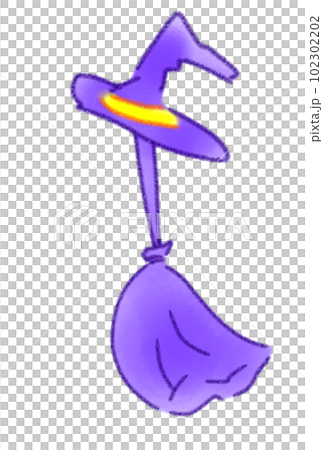 A broom wearing a hat that roams the night sky A broom wearing a hat that roams the night sky 102302202