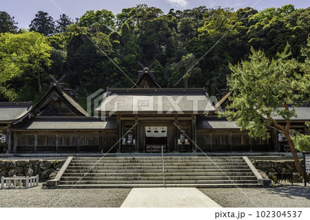 佐太神社 拝殿 島根県松江市 佐太神社 拝殿 島根県松江市 102304537