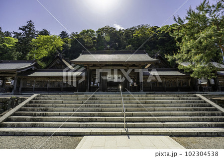 佐太神社 拝殿 島根県松江市 佐太神社 拝殿 島根県松江市 102304538