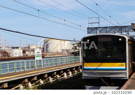 JR鶴見線・海芝浦支線 新芝浦駅 JR鶴見線・海芝浦支線 新芝浦駅 102310290