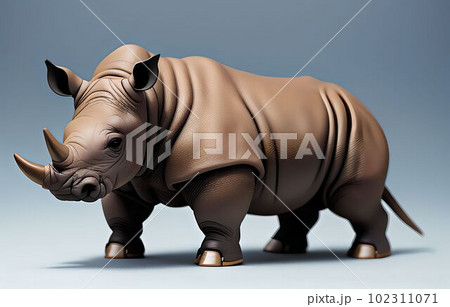 サイ・AI生成画像 102311071