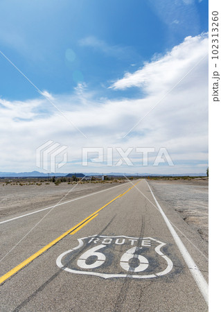 Perspective of 66 route road 102313260