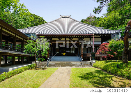 本堂　「おそっさん」こと堀之内妙法寺（東京都杉並区） 102313419