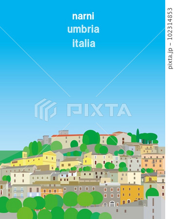 ナルニ narni ウンブリア umbria イタリア italia 春 ナルニ narni ウンブリア umbria イタリア italia 春 102314853