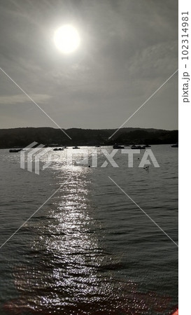 松島湾の夕日 松島湾の夕日 102314981