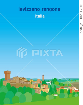 レヴィッツァノ・ランゴーネ　levizzano　rangone　エミリア・ロマーニャ　イタリア　春 102315106