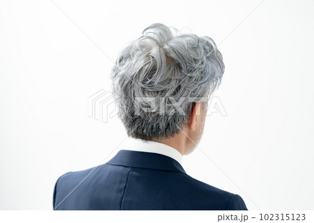 グレイヘア 男性 後ろ姿 グレイヘア 男性 後ろ姿 102315123
