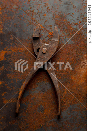 Old rusty tools 102315941