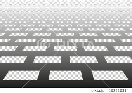 Geometric Pattern in Diminishing Perspective View. Abstract Textured Background. Vector Art. Geometric Pattern in Diminishing Perspective View. Abstract Textured Background. Vector Art. 102318314