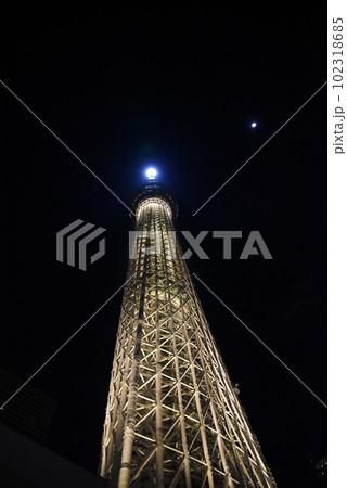 東京スカイツリー　スカイツリー　夜景 102318685