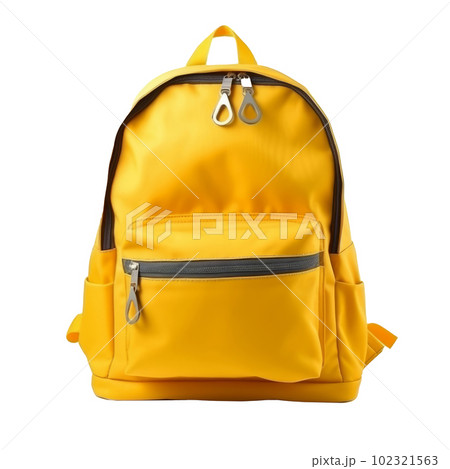School backpack isolated. Illustration AI Generative 102321563