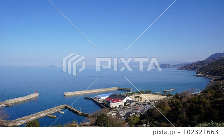 豊田港（下灘漁港）【愛媛県伊予市双海】2 102321663