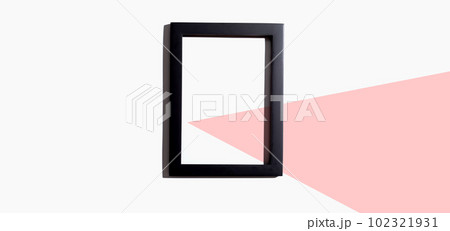 Blank rectangle picture frame Blank rectangle picture frame 102321931