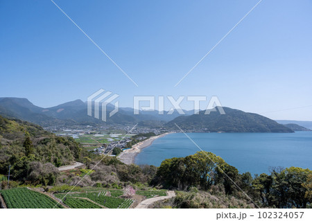 千々石展望台からの眺望 102324057