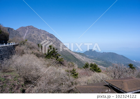 仁田峠第二展望所からの眺望 102324122