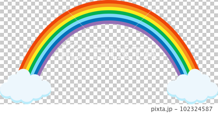 A pop rainbow over the clouds A pop rainbow over the clouds 102324587