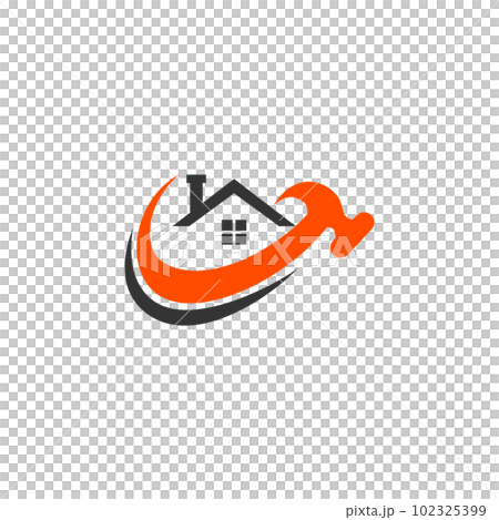 construction logo template. Icon Illustration Brand Identity. Isolated and flat illustration. Vector graphic 102325399