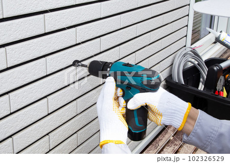 屋外用防水コンセント工事 102326529