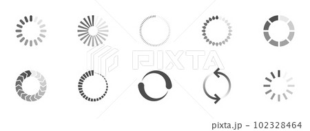 Download sign set. Load icons set. Load system. Data load. Loading bar Download sign set. Load icons set. Load system. Data load. Loading bar 102328464