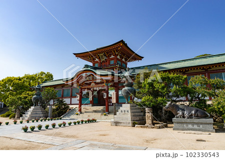 新緑の防府天満宮 山口県防府市 新緑の防府天満宮 山口県防府市 102330543