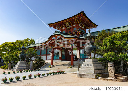 新緑の防府天満宮 山口県防府市 新緑の防府天満宮 山口県防府市 102330544