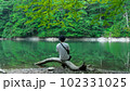青森県 白神山地の湖 102331025