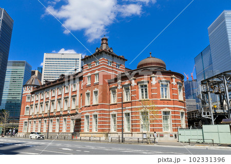 東京駅_丸の内駅舎の絶景風景 東京駅_丸の内駅舎の絶景風景 102331396