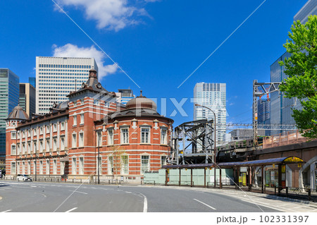東京駅_丸の内駅舎の絶景風景 東京駅_丸の内駅舎の絶景風景 102331397