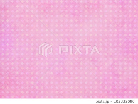 背景素材 紙 ドット柄 ピンク 背景素材 紙 ドット柄 ピンク 102332090