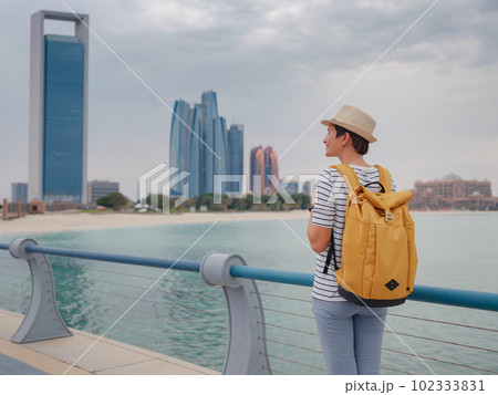 travel to United Arab Emirates, city of Abu Dhabi. 102333831