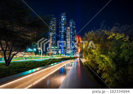Abu Dhabi, United Arab Emirates - April 5, 2021 Abu Dhabi, United Arab Emirates - April 5, 2021 102334894